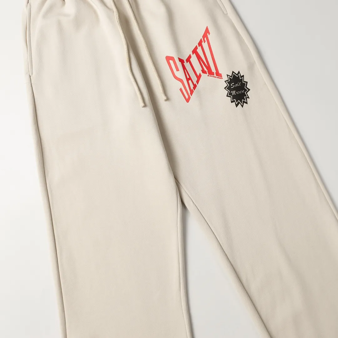 Saint Michael series of fashionable casual trousers Style number: 246P190 Color: Black Apricot Size: S M L XL